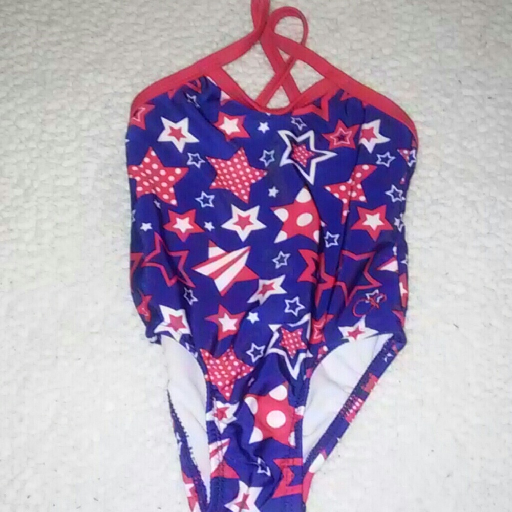 Girl's Stars and Stripes Swimsuit